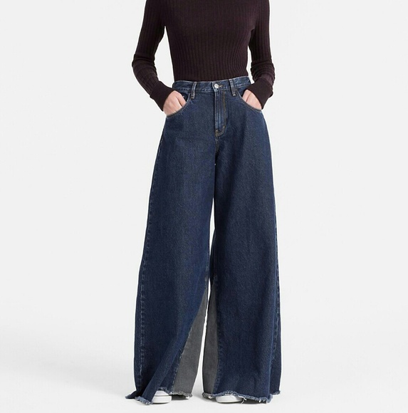 Calvin klein jeans wide leg Clearance